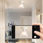 5 to 9 Inch Modern Semi-Flush Ceiling Light for Living Room