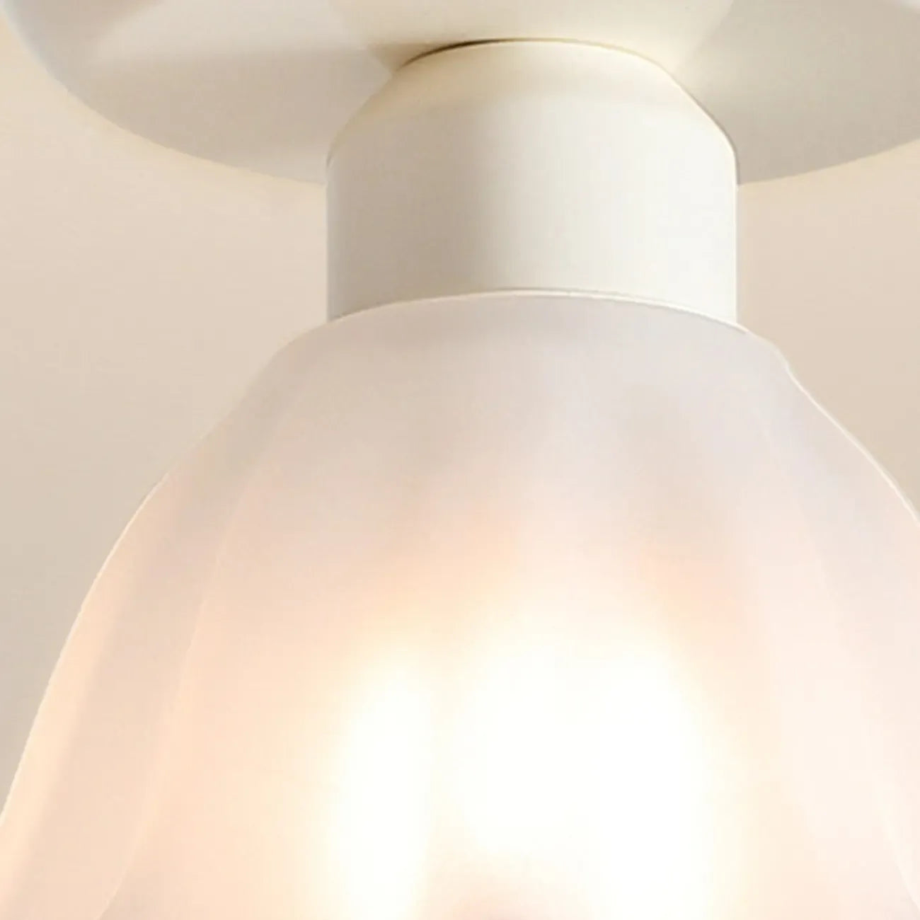 5 to 9 Inch Modern Semi-Flush Ceiling Light for Living Room