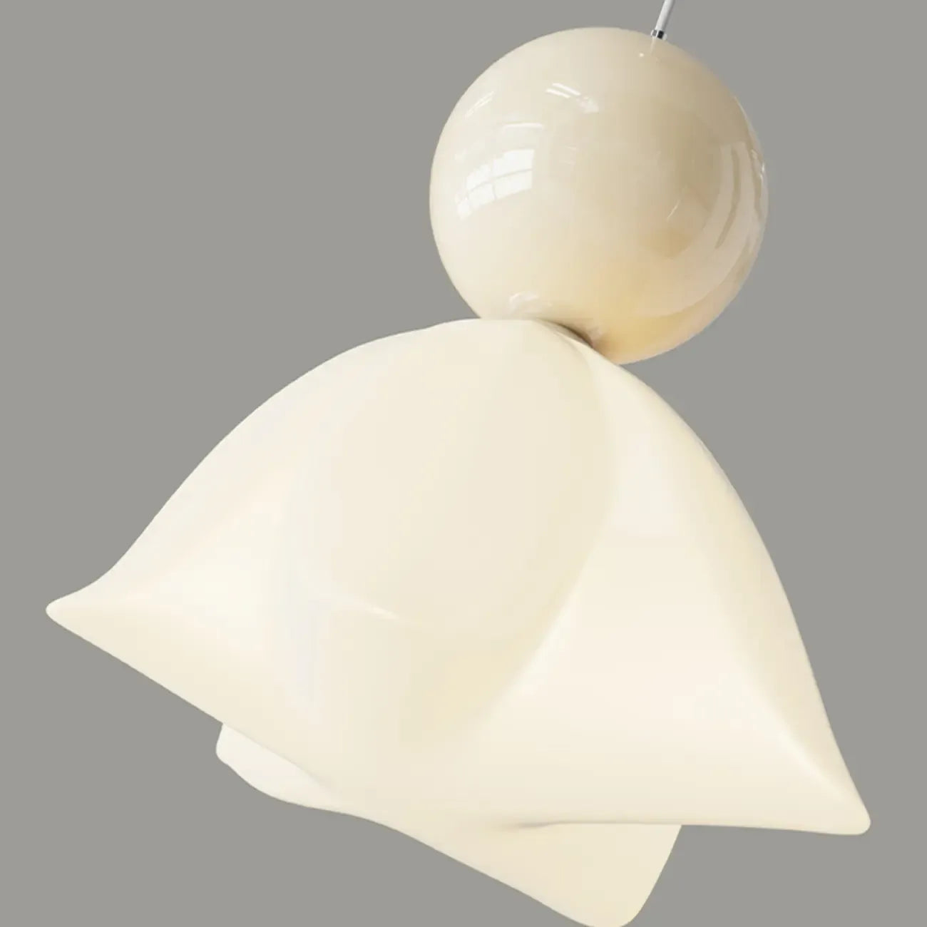 3-Light Modern Chrome Plastic Island Pendant Light