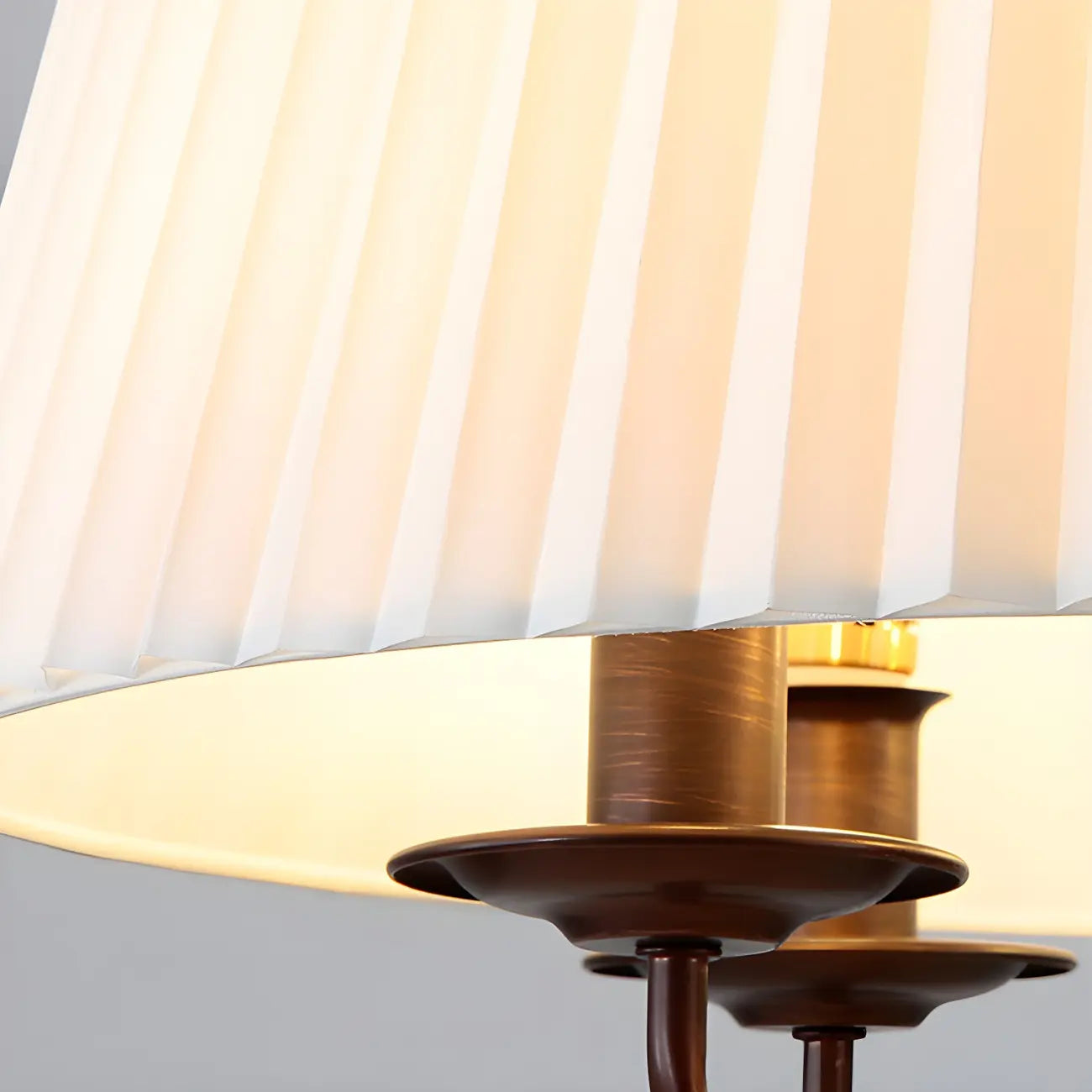 Adjustable Classic Metal White Drum Chandelier