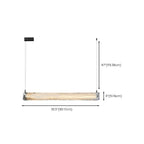 Stylish Glass Island Pendant Light Dimmable LED for Kitchen