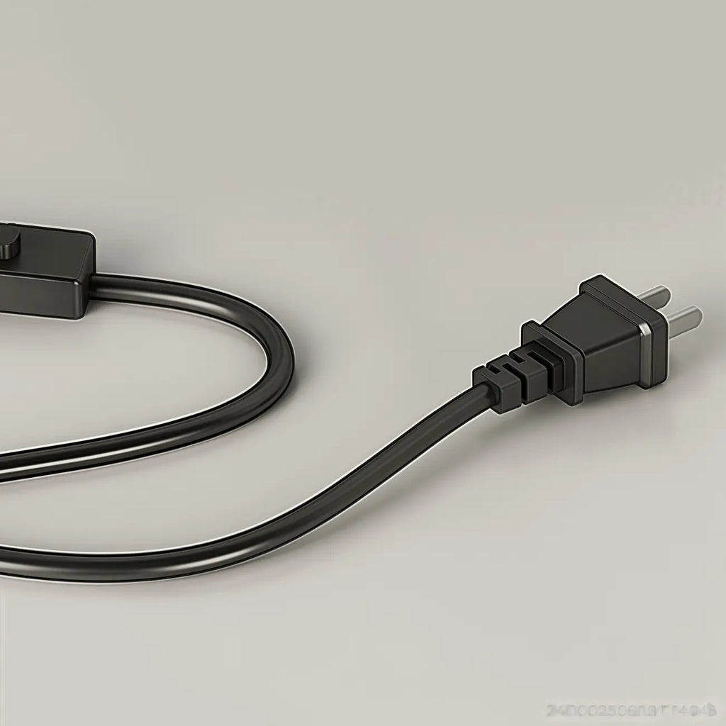 Modern Acrylic Flower Adjustable Black Floor Lamp