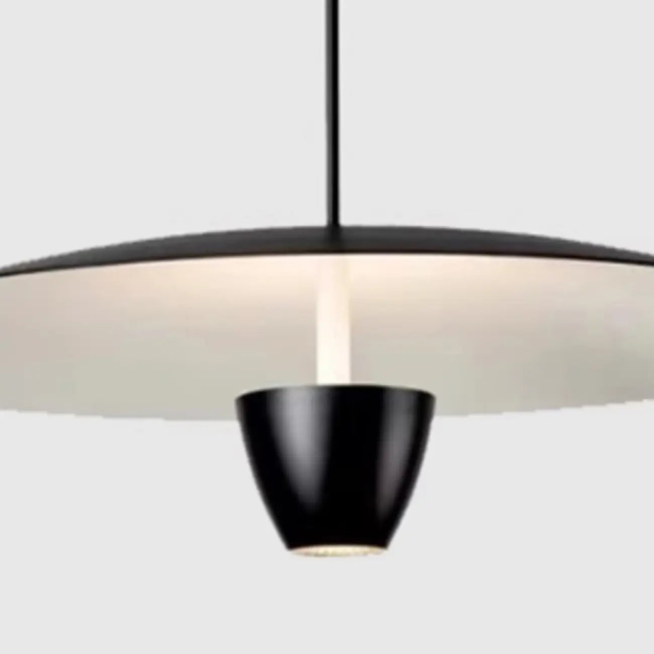 Modern Black Metal LED Island Pendant Light for Kitchen Area