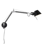 Industrial Aluminum Shade Swing Arm Wall Light