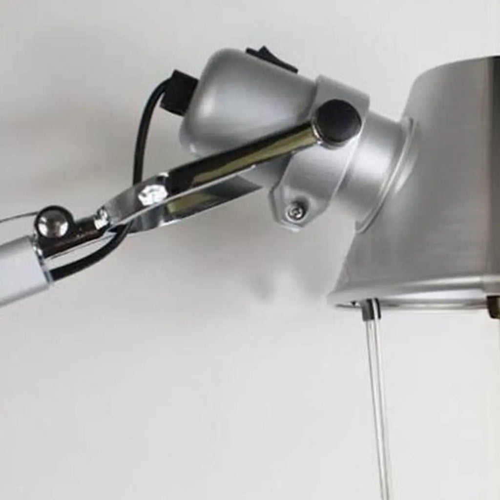 Industrial Aluminum Shade Swing Arm Wall Light