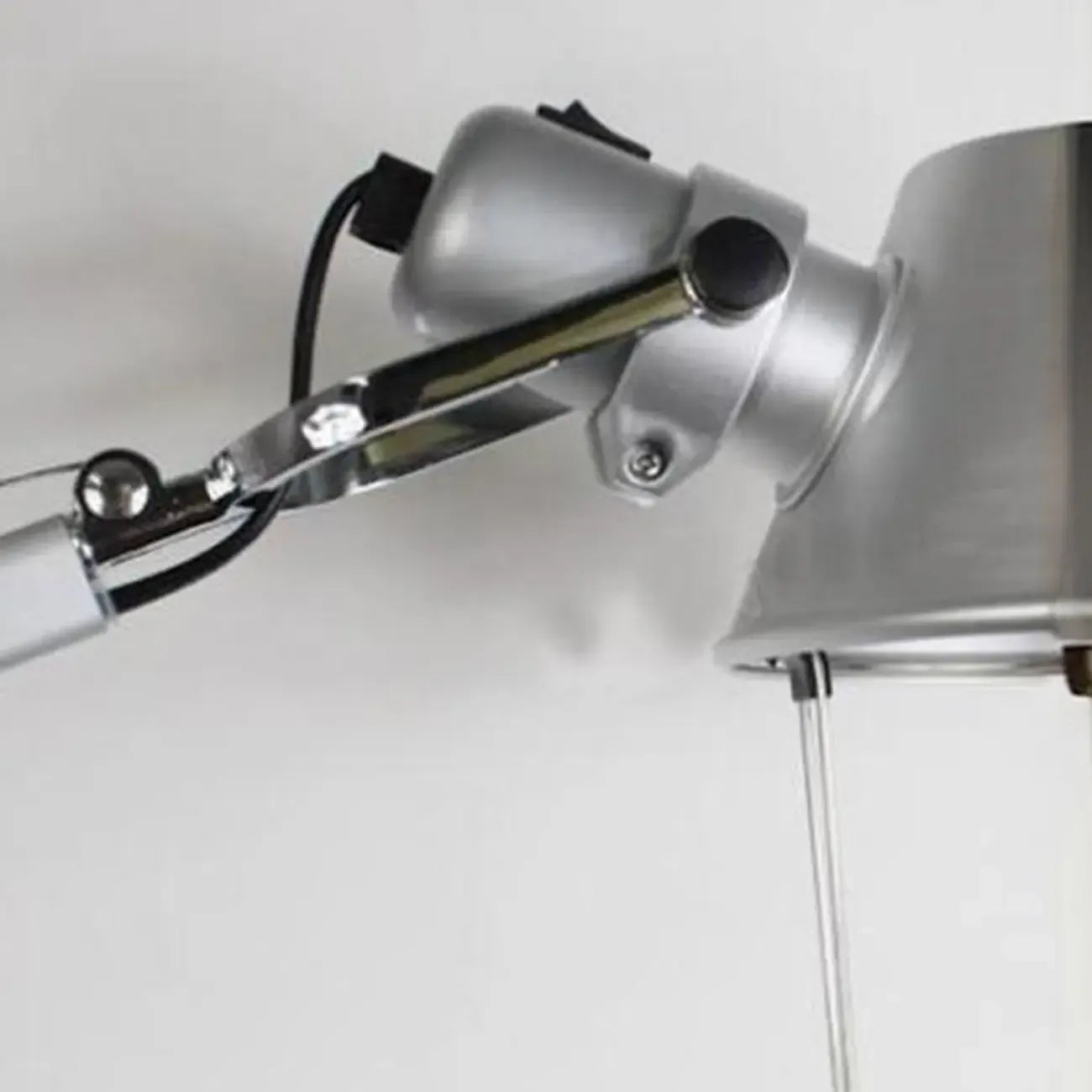 Industrial Aluminum Shade Swing Arm Wall Light