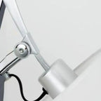 Industrial Aluminum Shade Swing Arm Wall Light