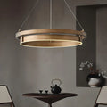 Modern Brass Elegant Ring Chandelier with Dimmable LED