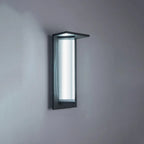Modern Triangle Shade LED Outdoor Wall Light