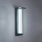 Modern Triangle Shade LED Outdoor Wall Light