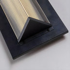 Modern Triangle Shade LED Outdoor Wall Light