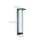 Modern Triangle Shade LED Outdoor Wall Light