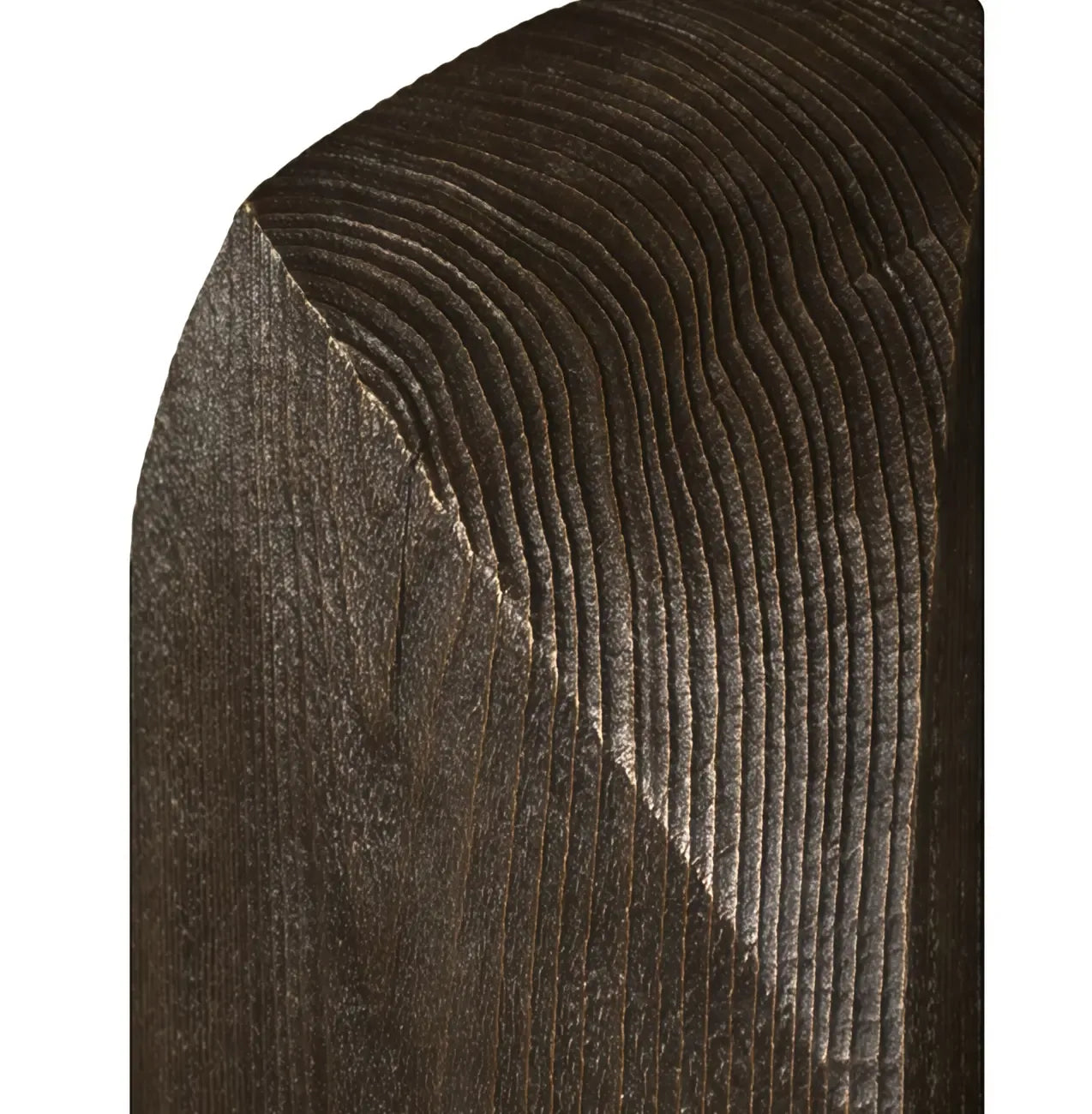 LED Natural Wood Fabric Bedside Table Lamp Japandi Style