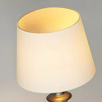 63 Black Metal Modern Floor Lamp with Shelf & LED Light