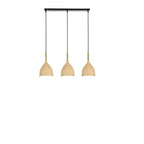 3-Light Modern Adjustable Length Island Pendant Light for Kitchen