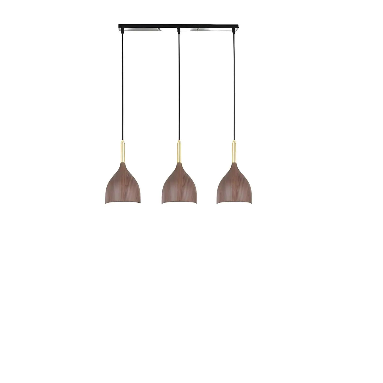 3-Light Modern Adjustable Length Island Pendant Light for Kitchen