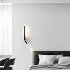Modern 2-Light LED Metal Reading Wall Sconce for Bedroom