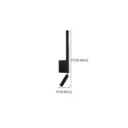 Modern 2-Light LED Metal Reading Wall Sconce for Bedroom