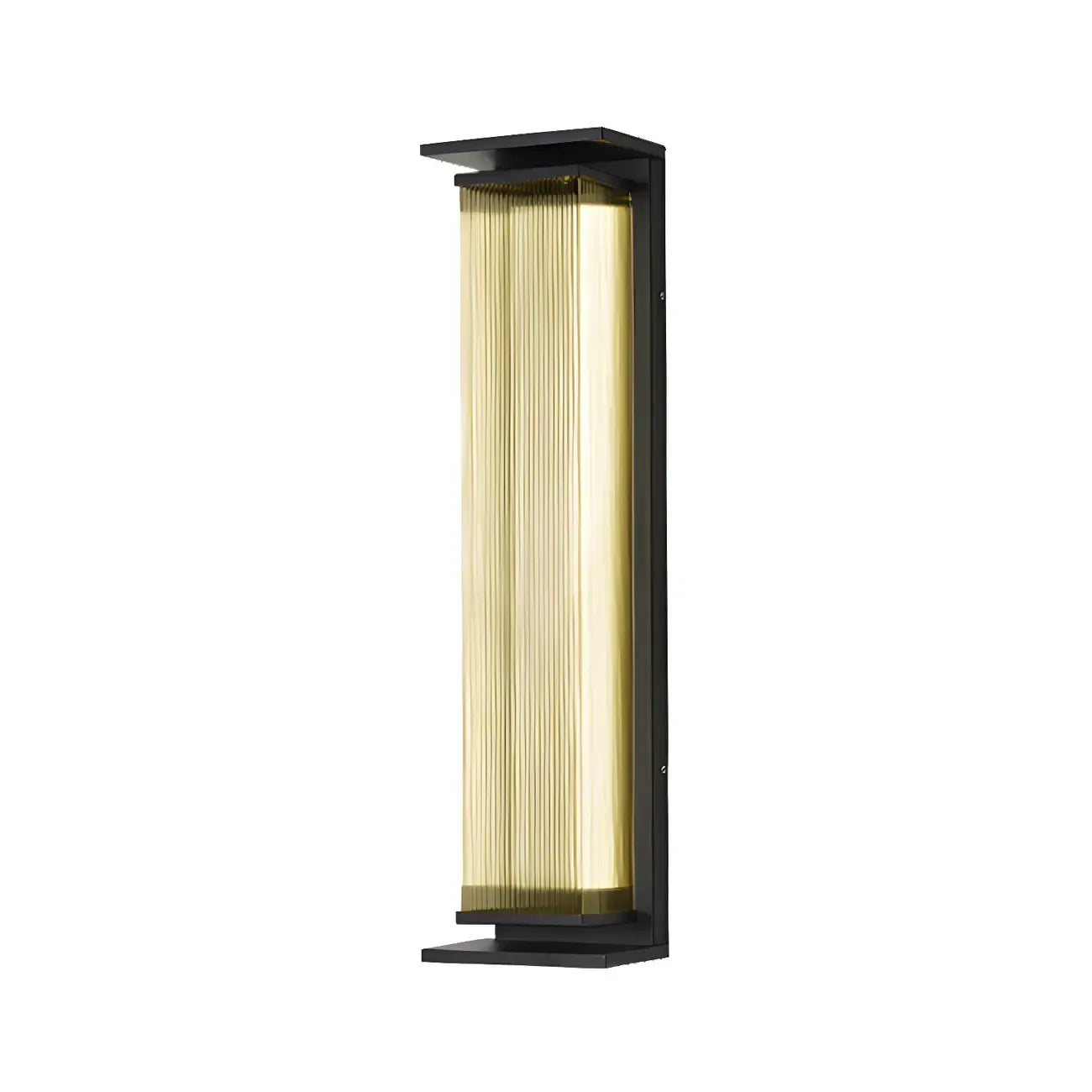 Modern Geometric Outdoor Steel LED Wall Light