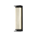 Modern Geometric Outdoor Steel LED Wall Light