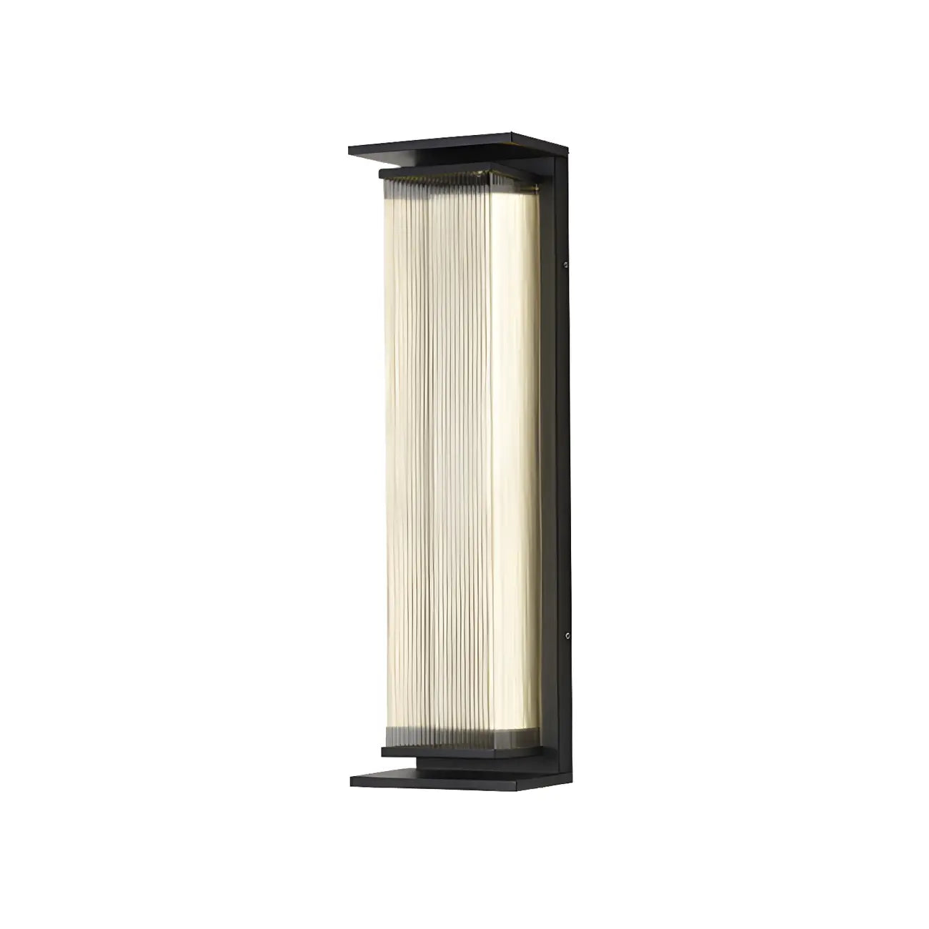 Modern Geometric Outdoor Steel LED Wall Light