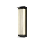 Modern Geometric Outdoor Steel LED Wall Light