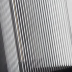 Modern Geometric Outdoor Steel LED Wall Light