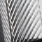 Modern Geometric Outdoor Steel LED Wall Light