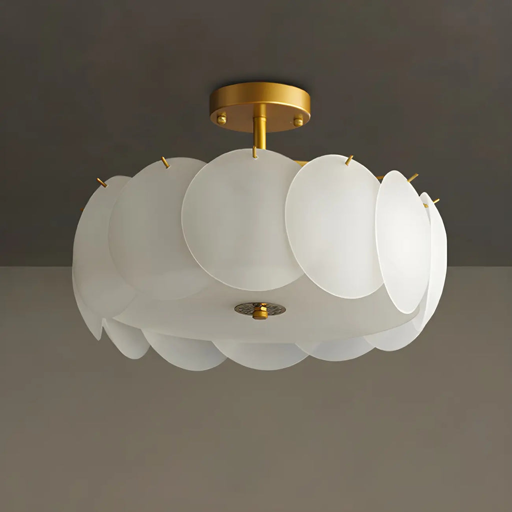 4/5 Lights Modern LED Semi Flush Ceiling Light for Bedroom