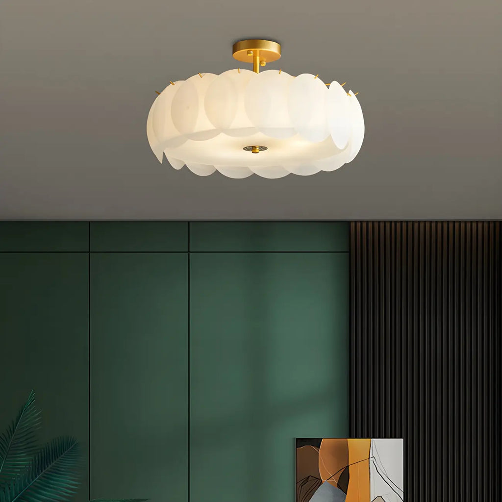 4/5 Lights Modern LED Semi Flush Ceiling Light for Bedroom