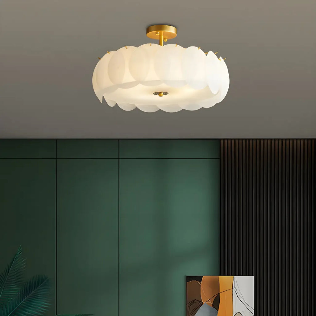 4/5 Lights Modern LED Semi Flush Ceiling Light for Bedroom