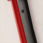 Elegant Geometric Red Swing Arm Wall Light for Dining Room