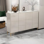 Gloss Green Wood Shoe Storage Cabinet for Entryway