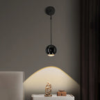 Adjustable Stylish Bedside Globe LED Wall Sconce in Dimmable
