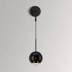 Adjustable Stylish Bedside Globe LED Wall Sconce in Dimmable