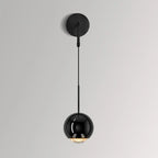 Adjustable Stylish Bedside Globe LED Wall Sconce in Dimmable