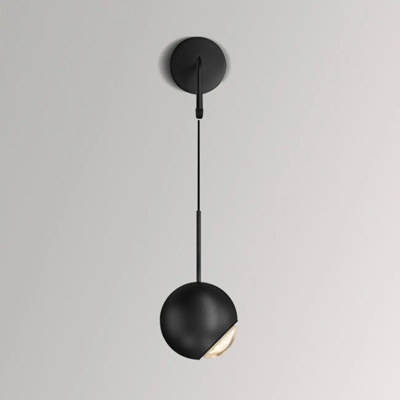 Adjustable Stylish Bedside Globe LED Wall Sconce in Dimmable