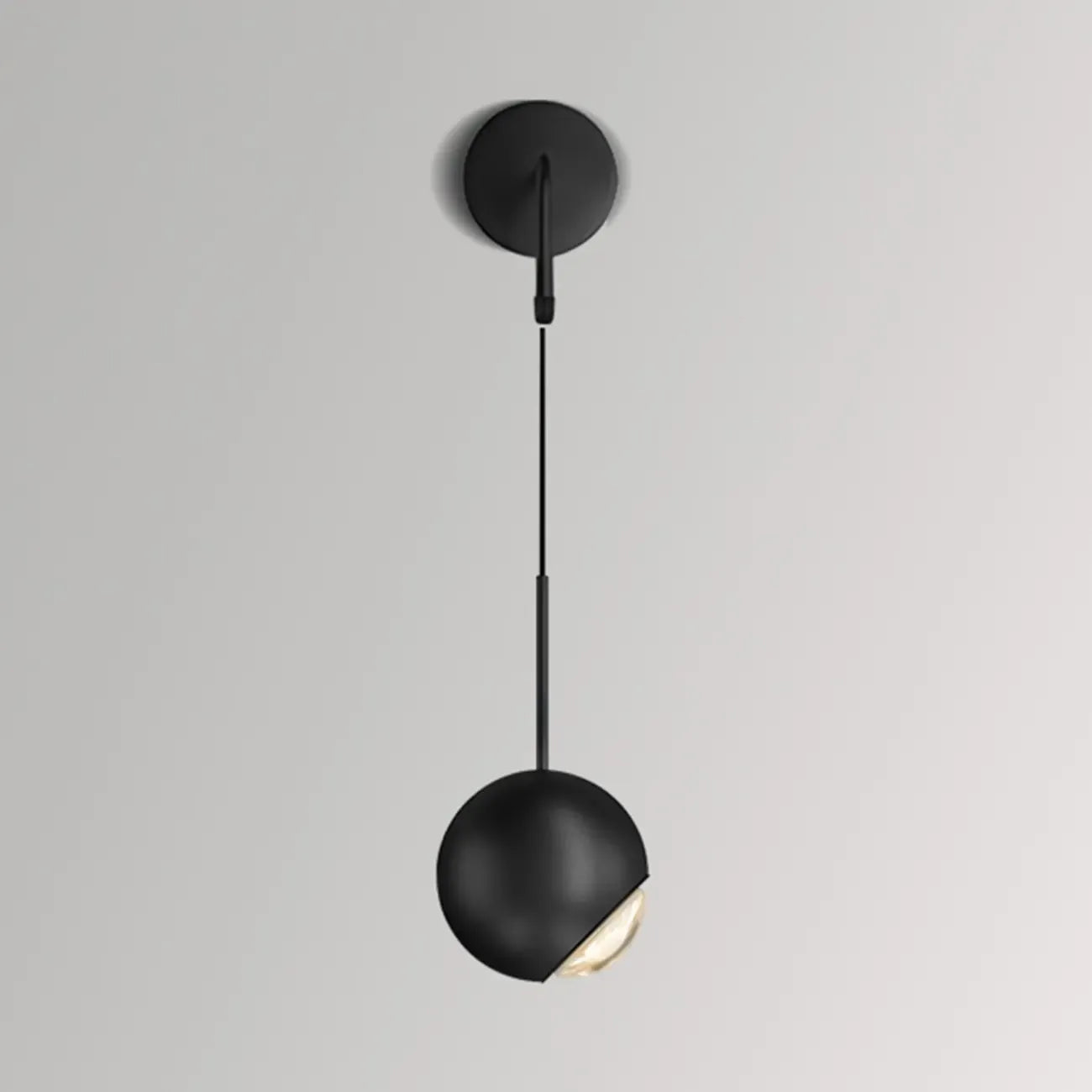 Adjustable Stylish Bedside Globe LED Wall Sconce in Dimmable