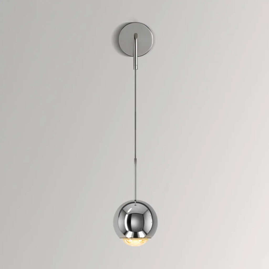 Adjustable Stylish Bedside Globe LED Wall Sconce in Dimmable