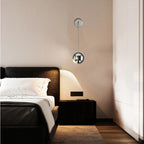 Adjustable Stylish Bedside Globe LED Wall Sconce in Dimmable