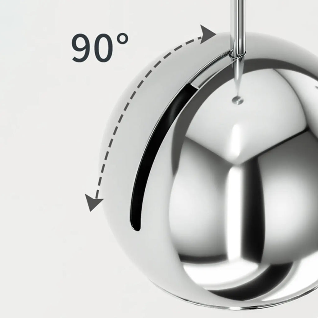 Adjustable Stylish Bedside Globe LED Wall Sconce in Dimmable