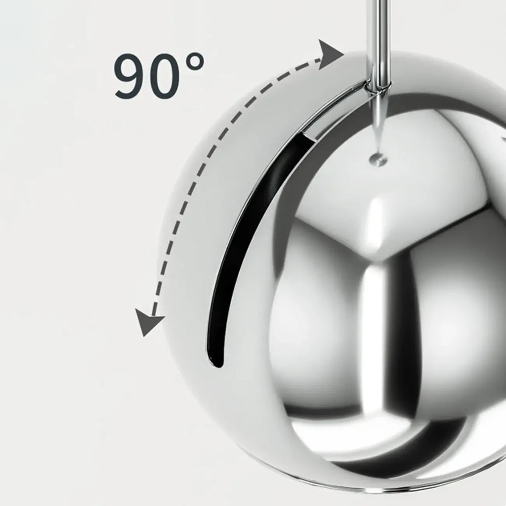 Adjustable Stylish Bedside Globe LED Wall Sconce in Dimmable