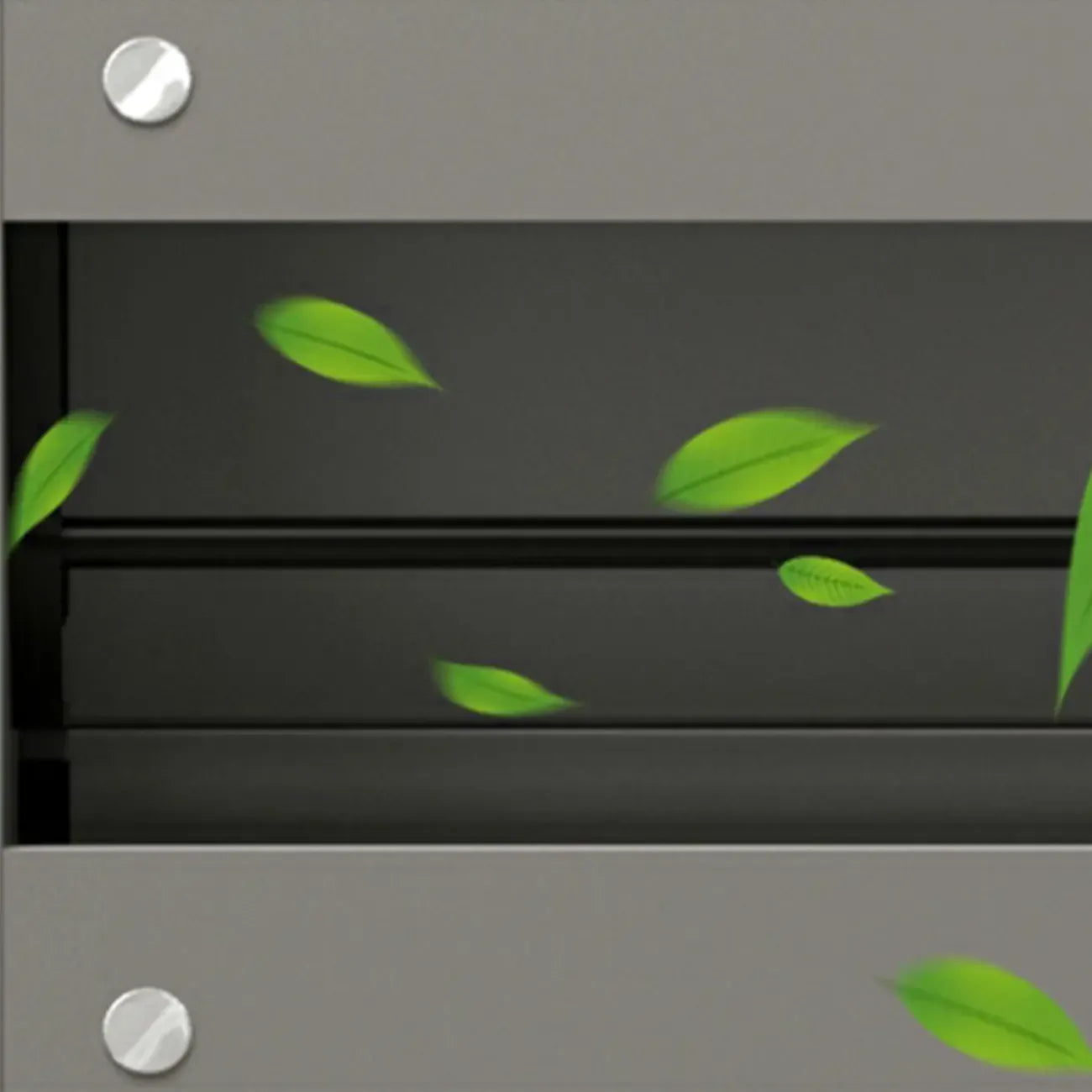 3-Tier Narrow Dark Gray Drop-Front Wood Shoe Cabinet