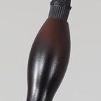 Modern Rustic Brown Adjustable Island Pendant Light for Kitchen