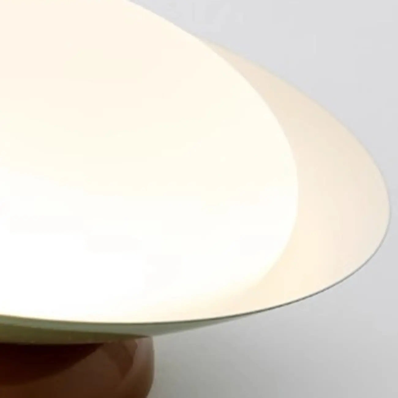 Simplistic Dimmable LED Metal Dome Semi Flush Ceiling Light