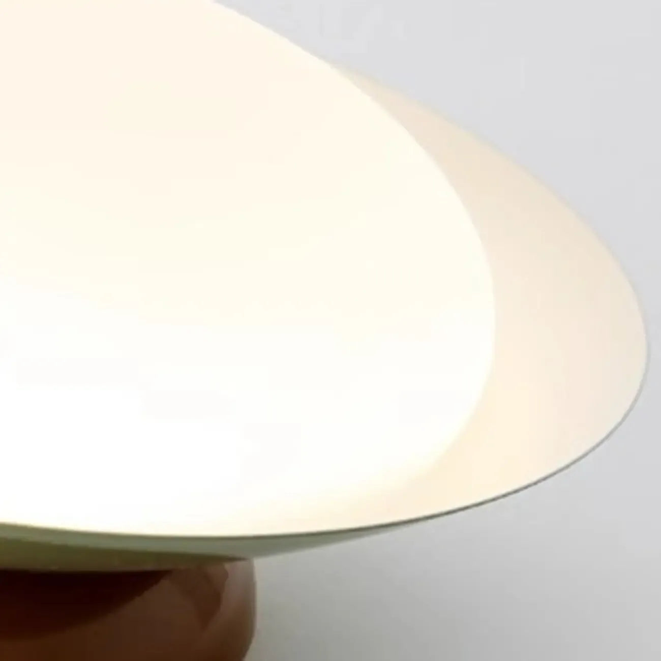 Simplistic Dimmable LED Metal Dome Semi Flush Ceiling Light