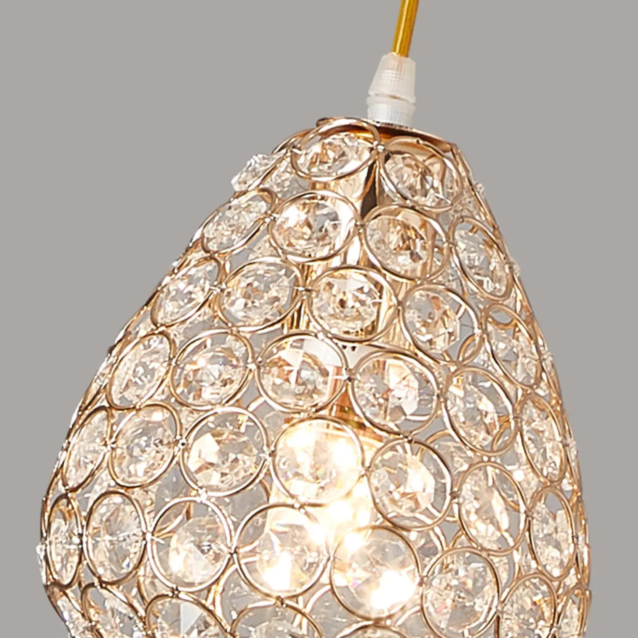 3-Light Modern Chrome Crystal Island Pendant Light for Kitchen