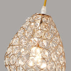 3-Light Modern Chrome Crystal Island Pendant Light for Kitchen