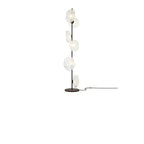 Modern Prismatic Glass LED Floor Lamp Plug-In for Living Room