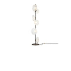 Modern Prismatic Glass LED Floor Lamp Plug-In for Living Room
